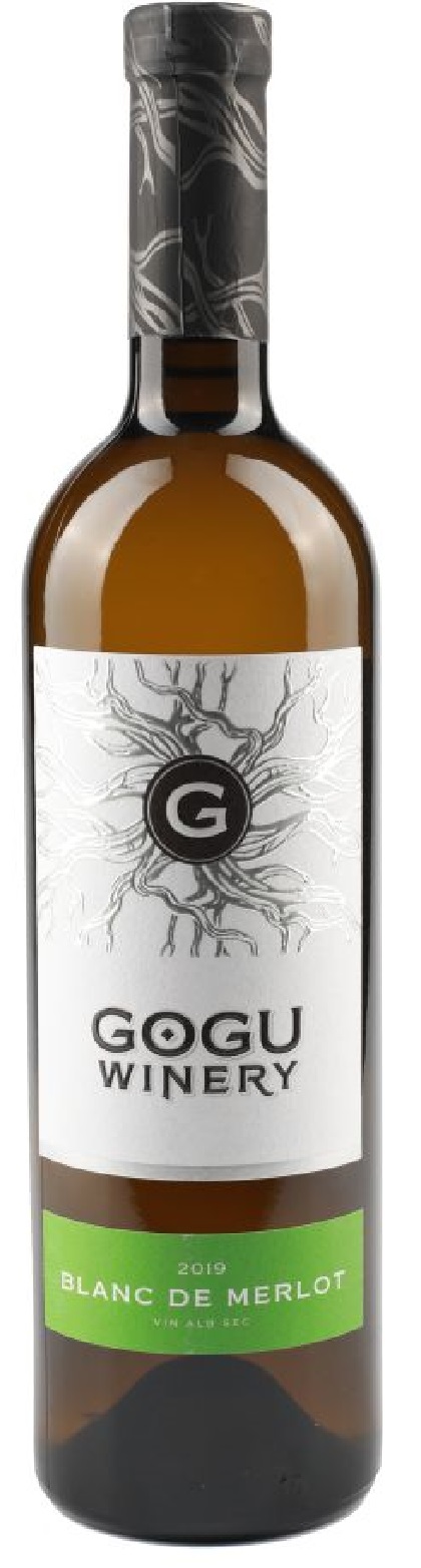  Vin alb - Blanc de Merlot, sec, 2019 | Gogu Winery 