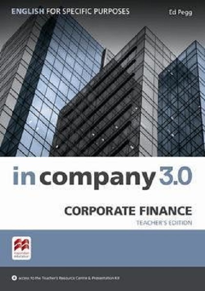 In Company 3.0 ESP. Corporate Finance Teacher\'s Edition | Ed Pegg, Claire Hart