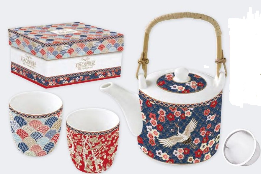 Set ceainic cu 2 cesti - Okinawa