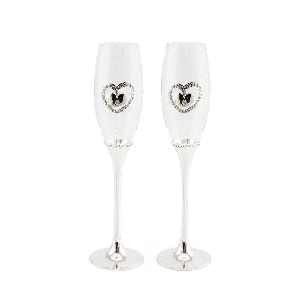 Set 2 pahare - Champagne Flutes | Lesser & Pavey