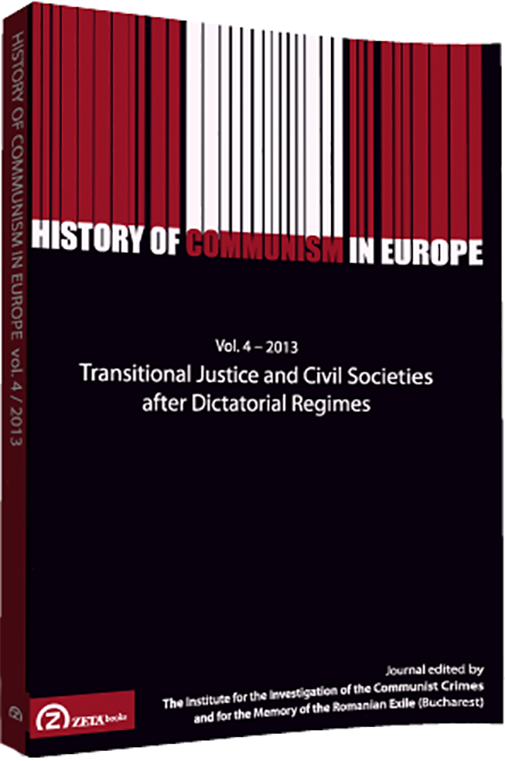 History of Communism in Europe: Vol. 4 / 2013 | Dalia Bathory, Various Authors