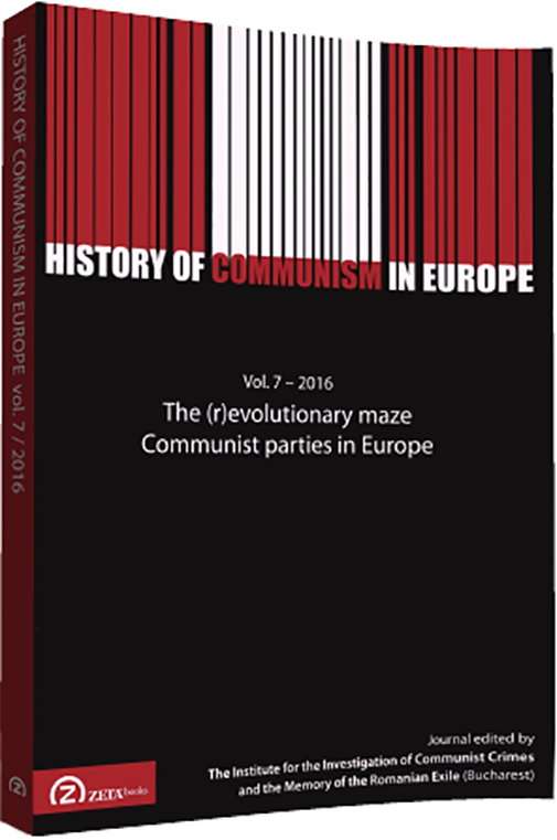 History of Communism in Europe: Vol. 7 / 2016 | Dalia Bathory, Various Authors