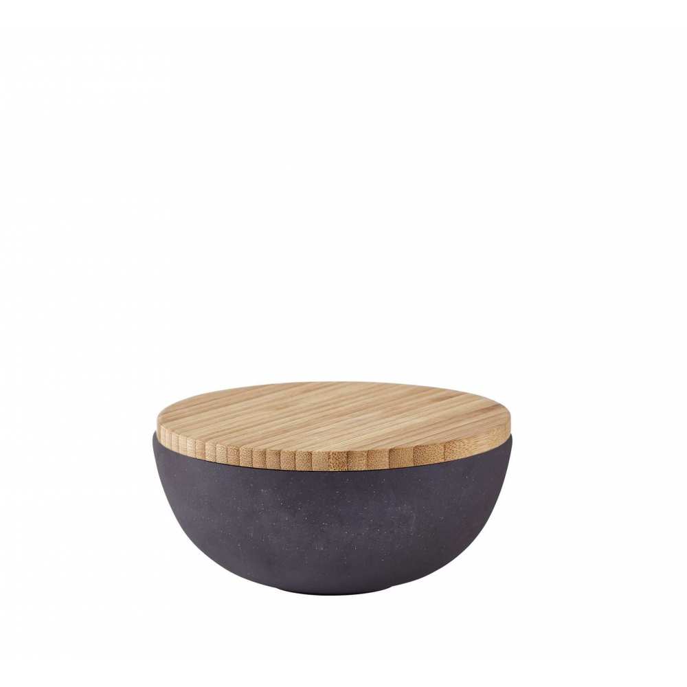 Bol cu capac - Bamboo Black, 350 ml | F&H of Scandinavia