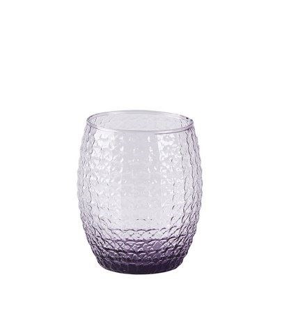 Pahar - Purple Grooved, 350 ml | F&H of Scandinavia