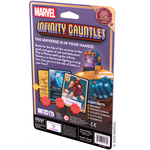 Marvel Infinity Gauntlet: A Love Letter Game | Z Man Games - 1 | YEO