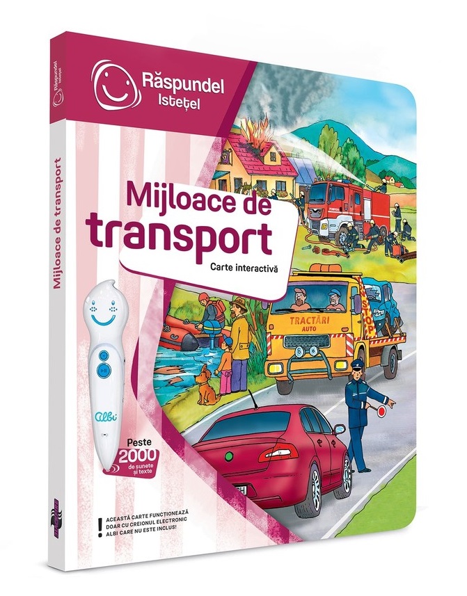 Raspundel Istetel – Carte: Mijloace de transport | ADC BLACKFIRE (transport poza 2022