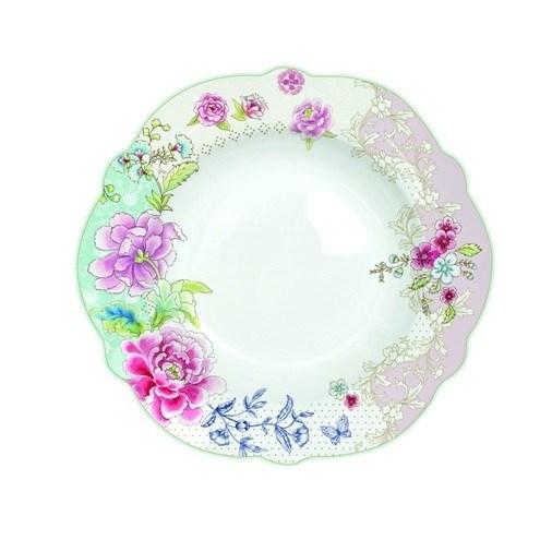 Nuova Floral Soup Plate Chinoiserie | Nuova R2S