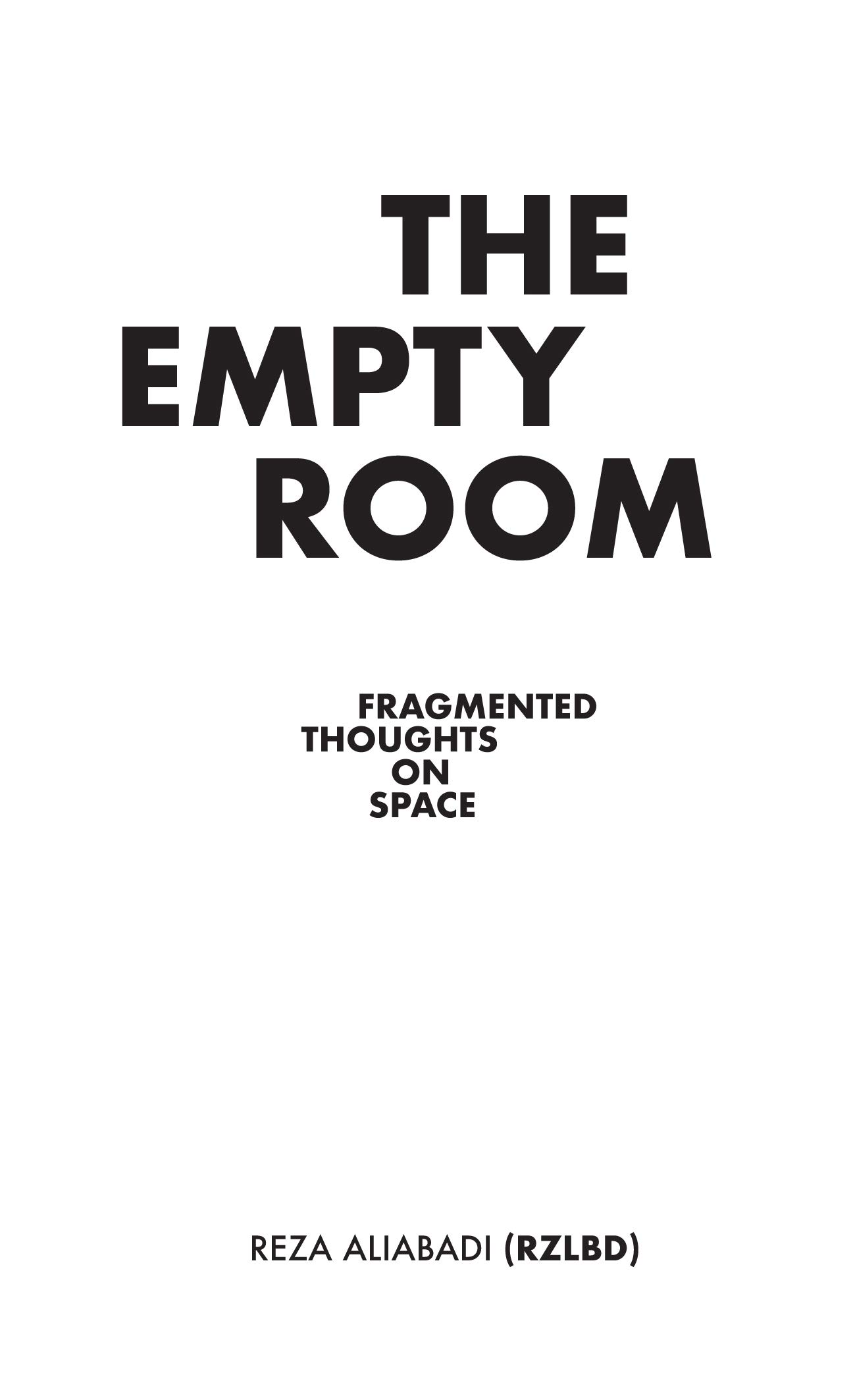 The Empty Room | Reza Aliabadi