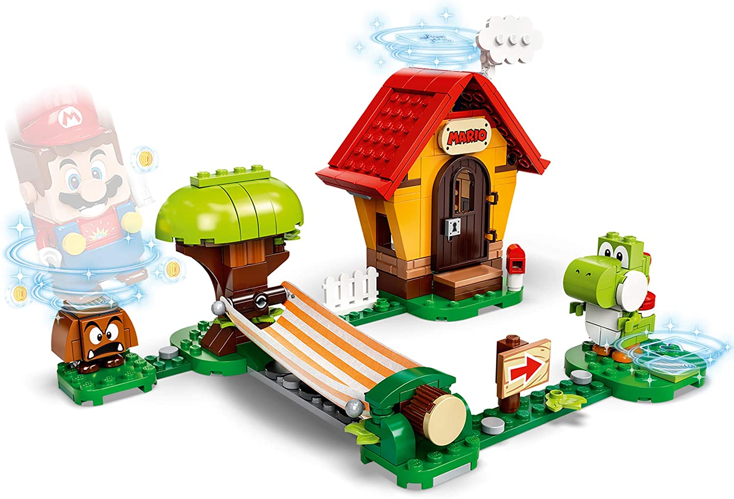 LEGO Super Mario, Set de extindere - Casa lui Mario si Yoshi (71367) | LEGO - 2 | YEO