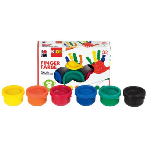 Set culori pentru copii - Finger Farbe |