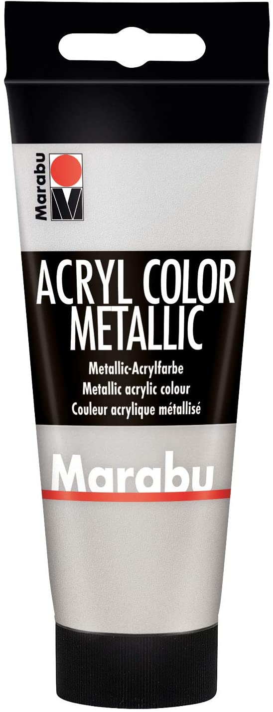 Vopsea - Acryl Color Metallic Silver 082, 100ml | Marabu