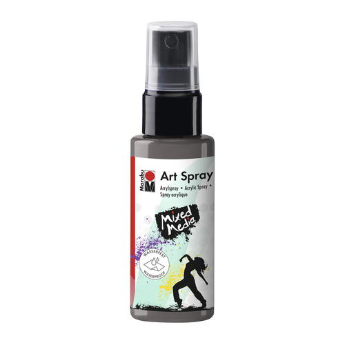 Spray vopsea - Marabu Art Spray, 078 Grey, 50ml | Marabu