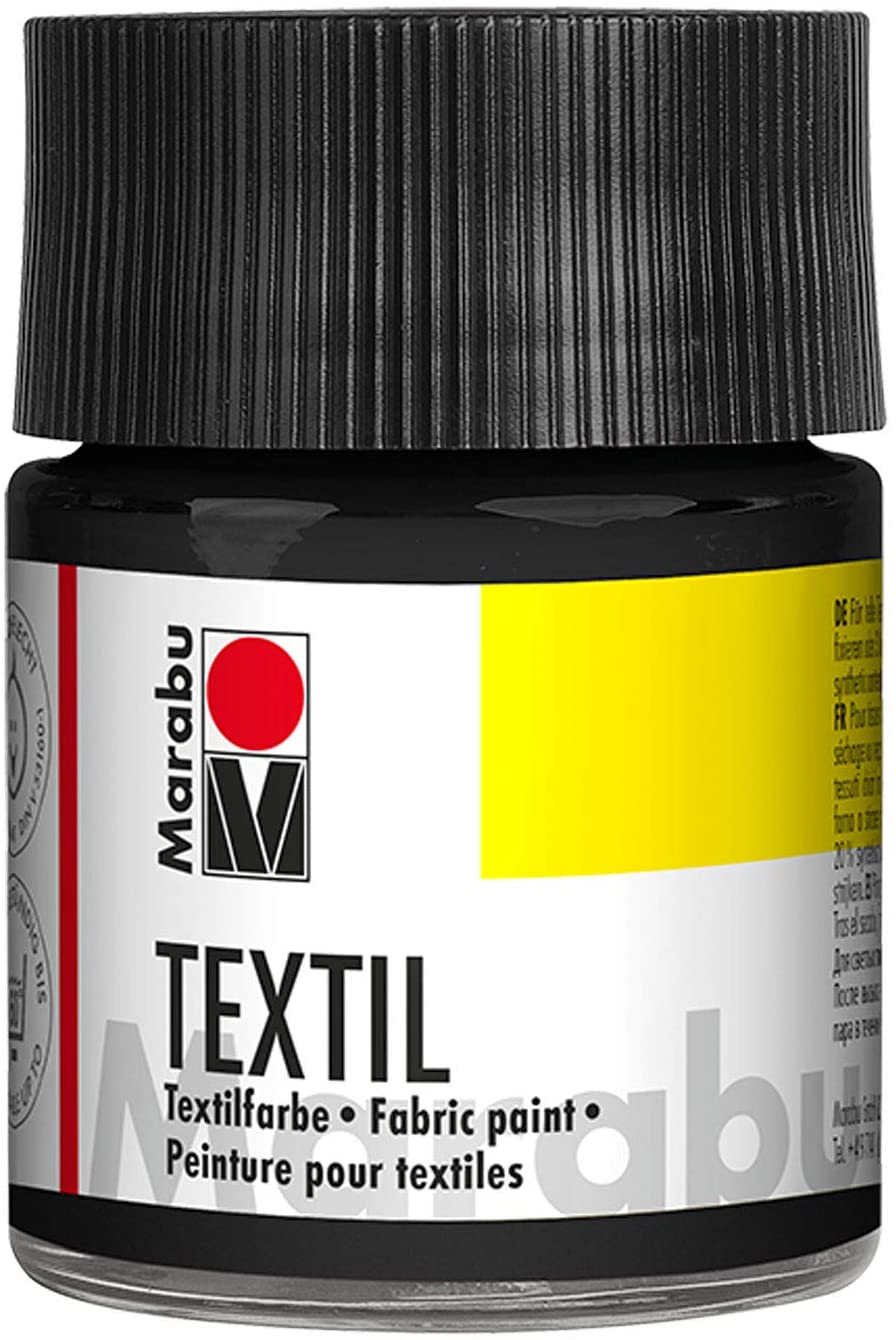 Vopsea - Textil 073 - Black, 50 ml
