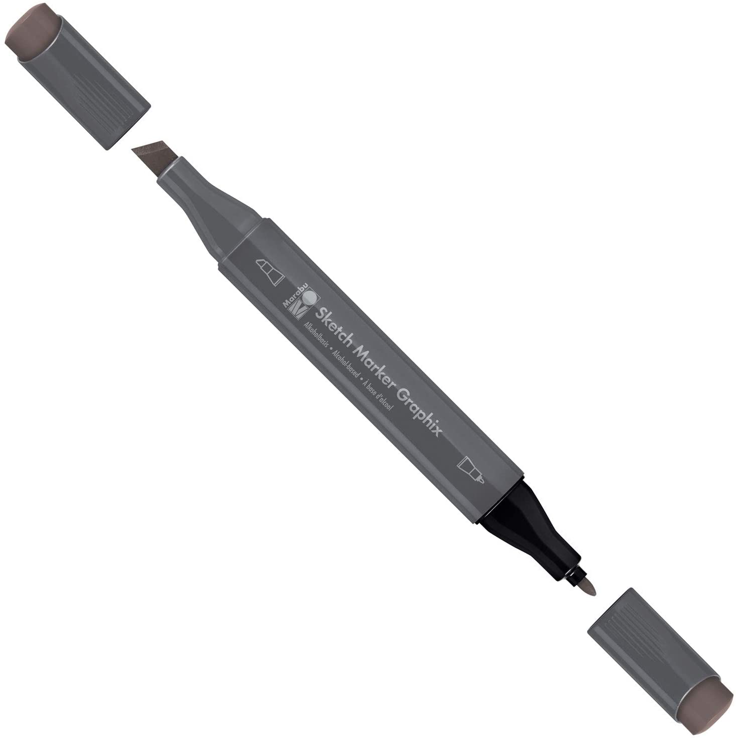 Marker - Sketch Graphix 988 - Warm Grey Dark | Marabu