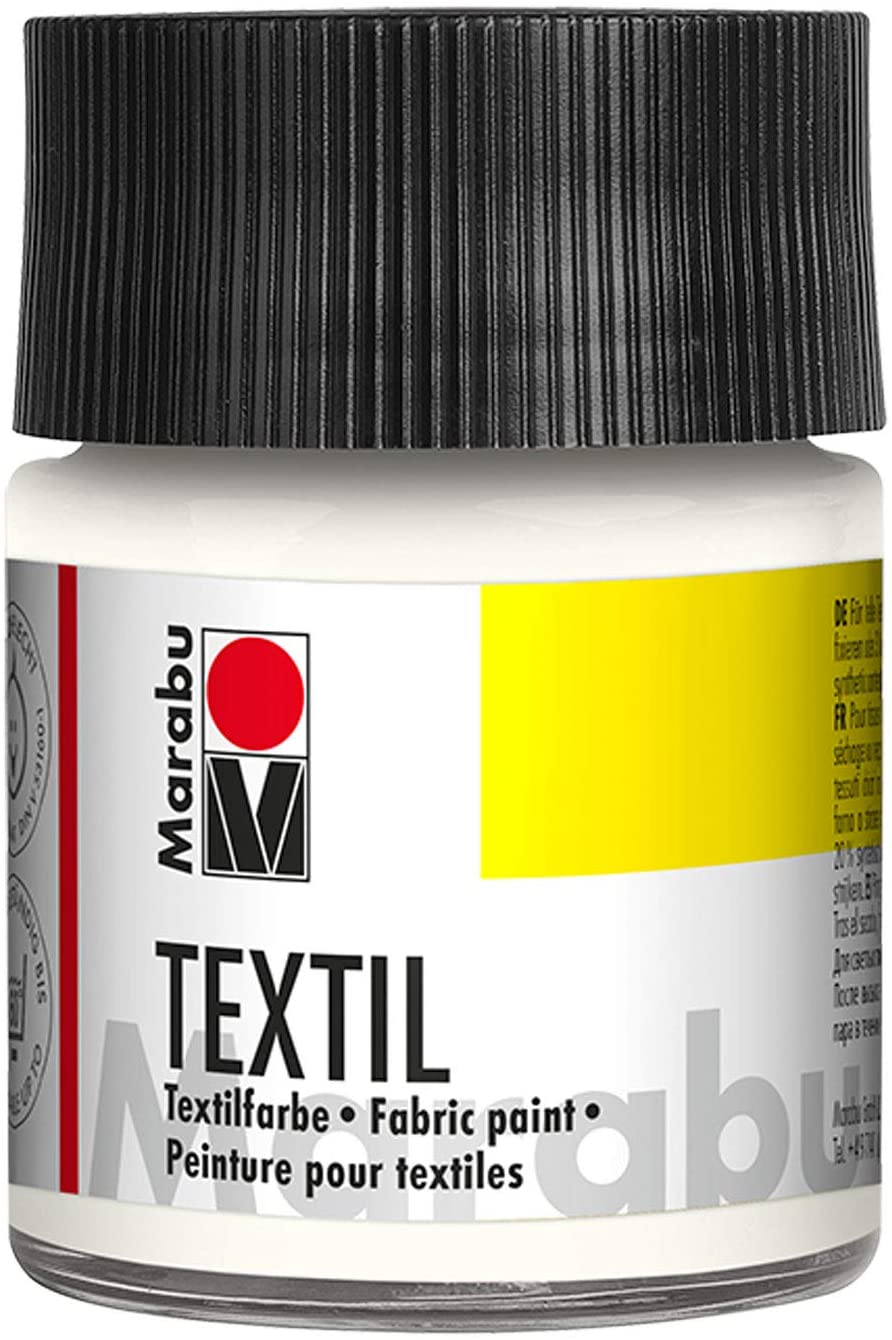 Vopsea - Textil 070 - White, 50 ml