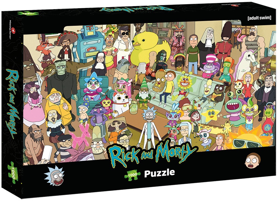 Puzzle 1000 de piese - Rick & Morty | Winning Moves