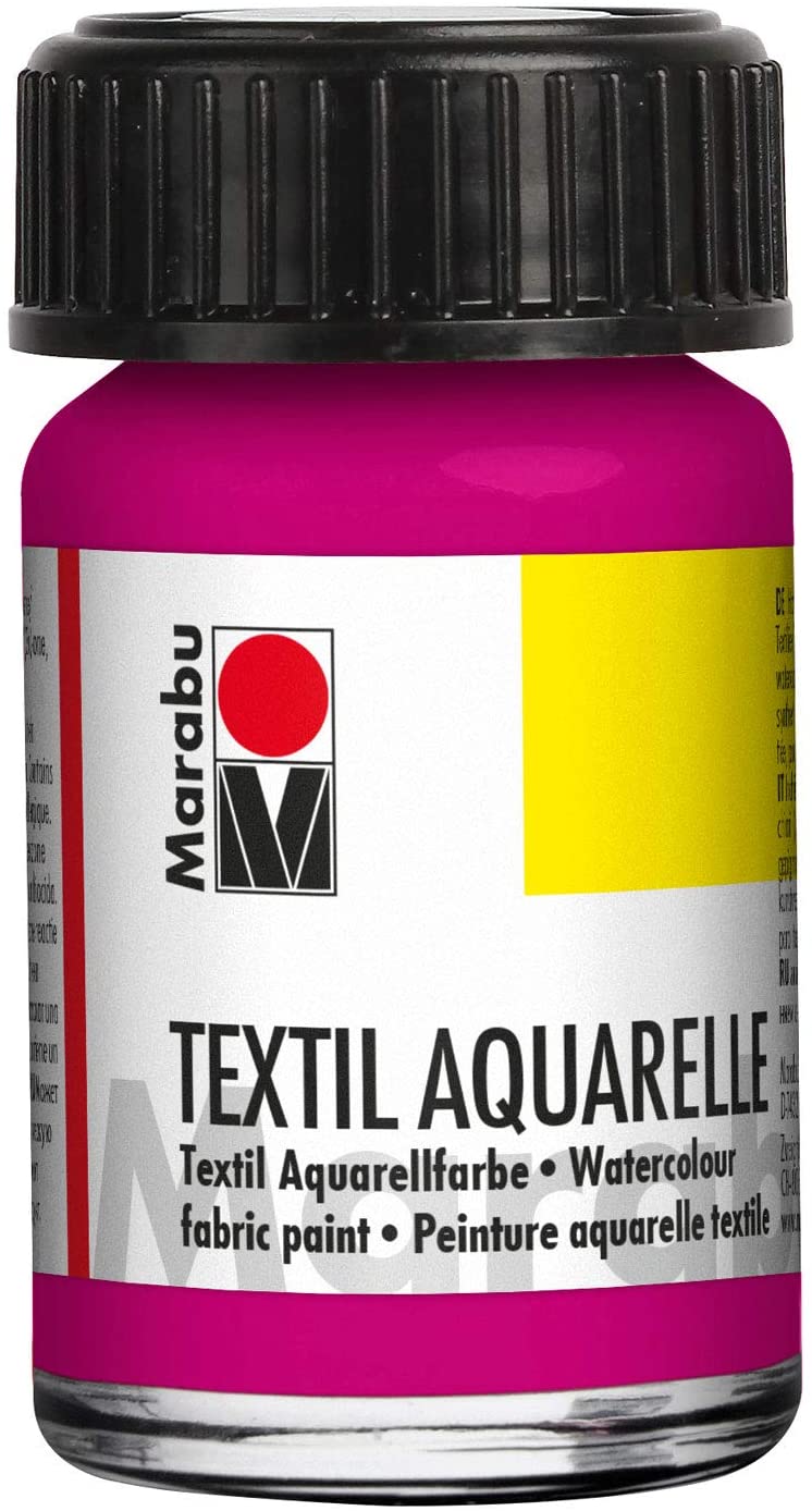 Acuarela - Textil 014 - Magenta, 15 ml | Marabu