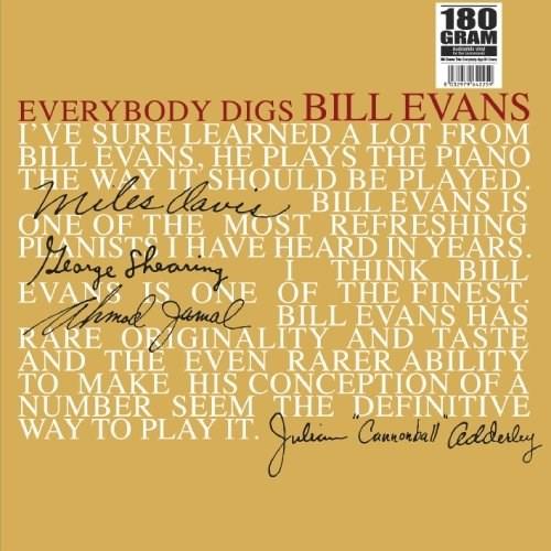 Everybody Digs Bill Evans - Vinyl | Bill Evans