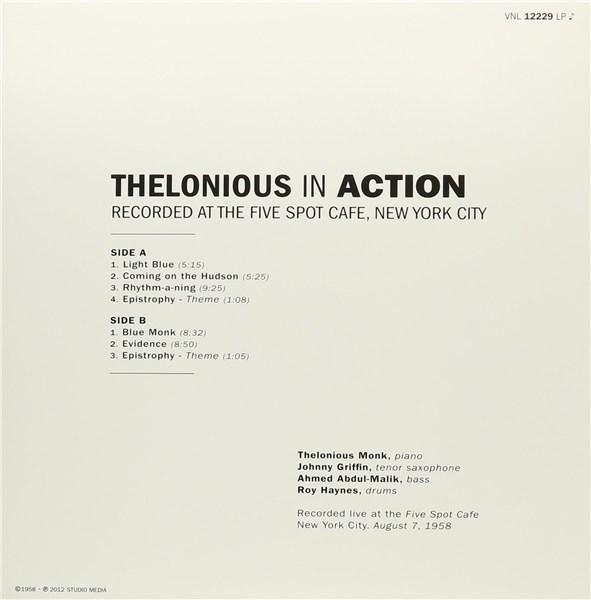 Thelonius in Action (Live) - Vinyl | Thelonius Monk - 1 | YEO