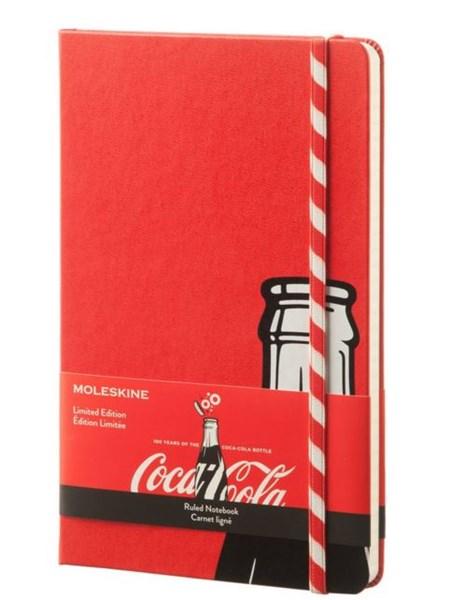 Moleskine Coca-Cola Limited Edition Elastic Band Ruled Notebook | Moleskine