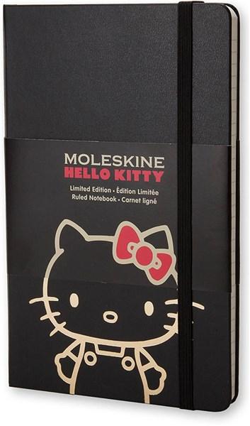 Moleskine Hello Kitty Limited Edition 2014 Notebook Large Ruled Black | Moleskine