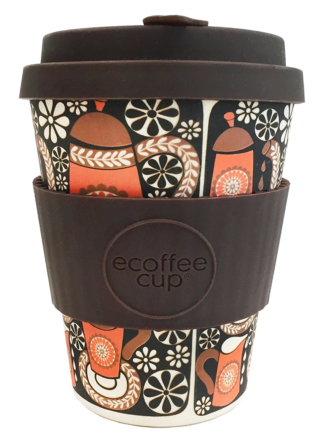 Cana de voiaj - Project Waterfall Morning Coffee Dark Brown | Ecoffee Cup