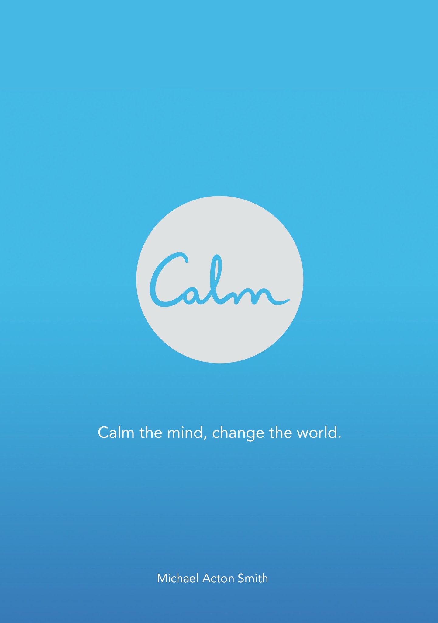 Calm | Michael Acton Smith