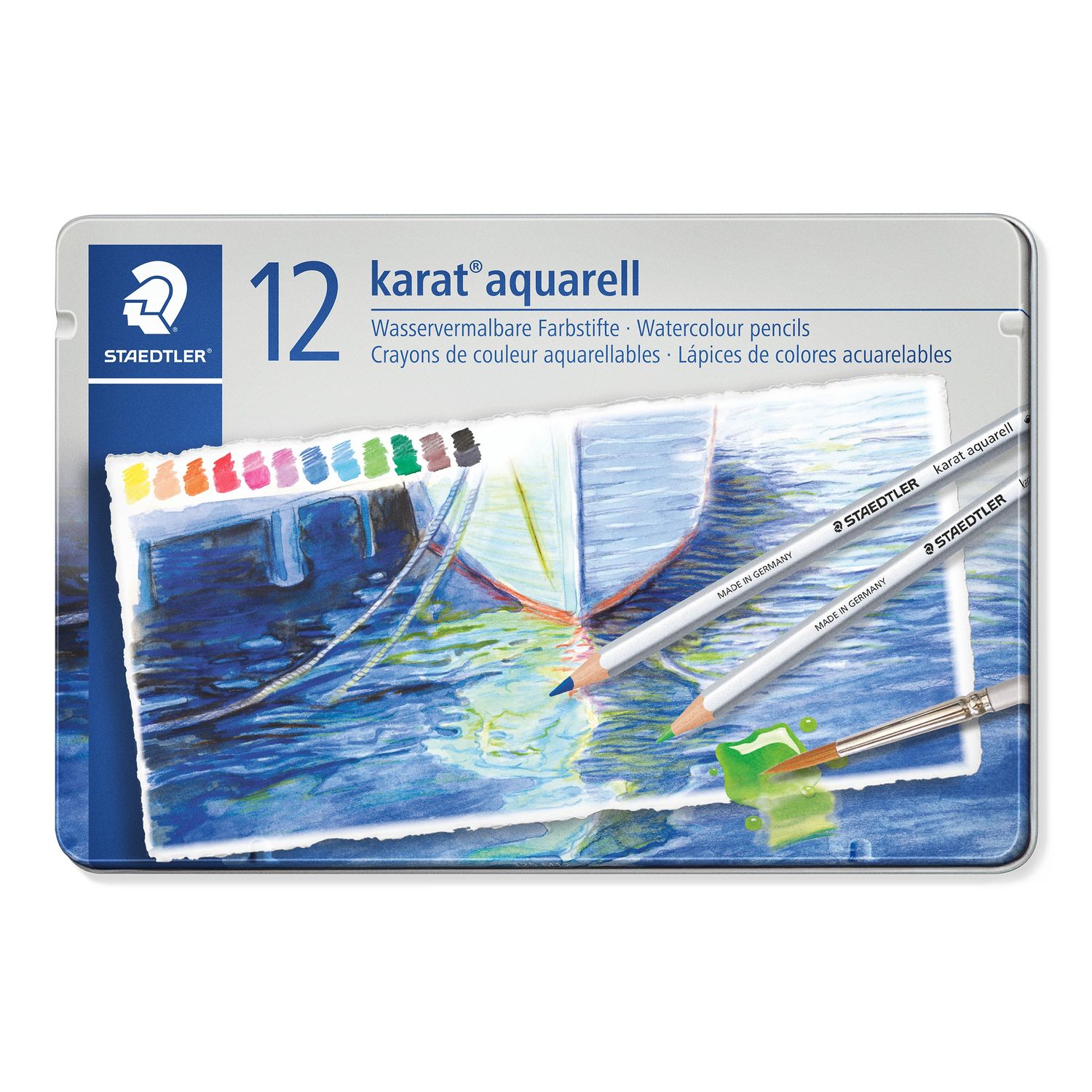 Set 12 creioane colorate - Karat - Aquarell | Staedtler