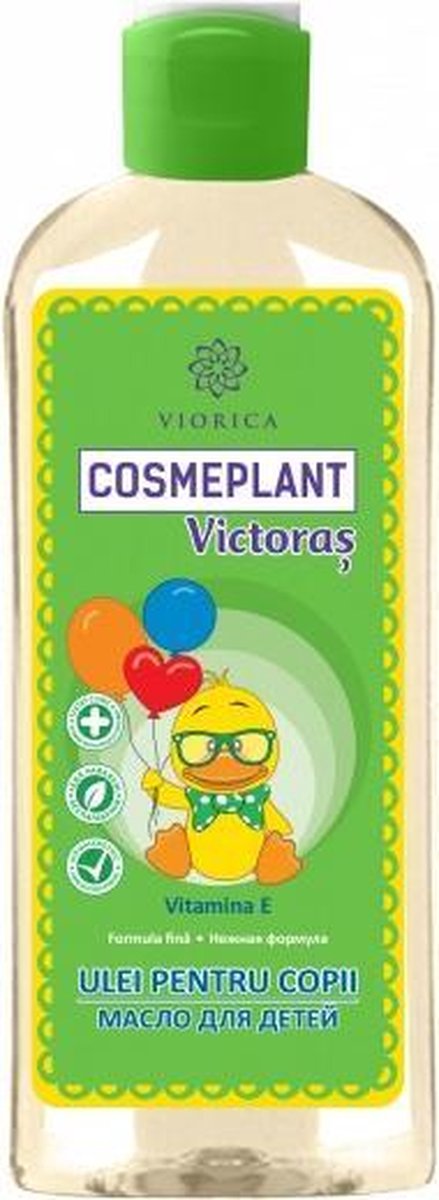 Ulei de corp cu vitamina E pentru copii - Victoras - 200 ml | Cosmeplant