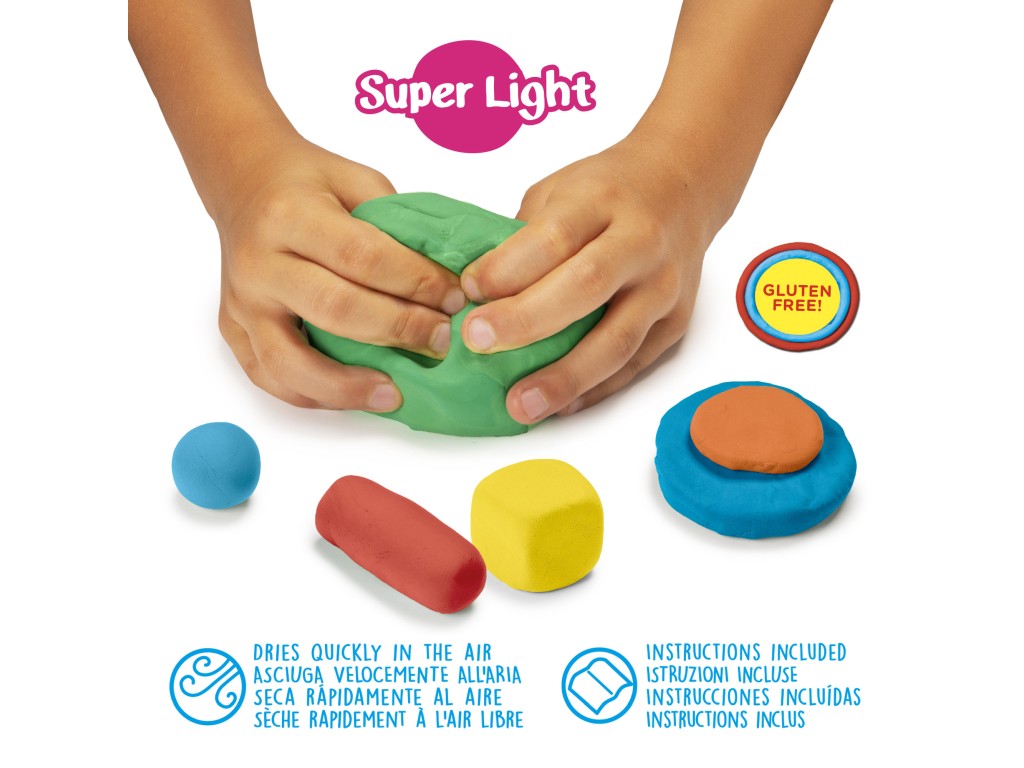 Plastilina ModeLight - Lamaie | Carioca