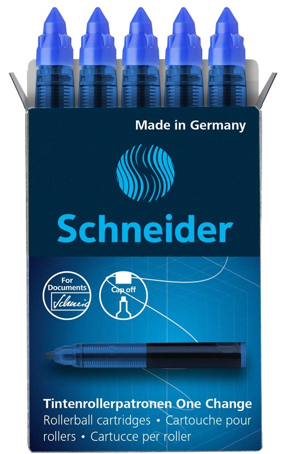 Set 5 rezerve roller One Change 0.6 mm - Albastru | Schneider
