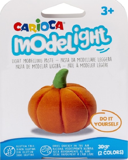 Plastilina ModeLight - Dovleac | Carioca - 2 | YEO