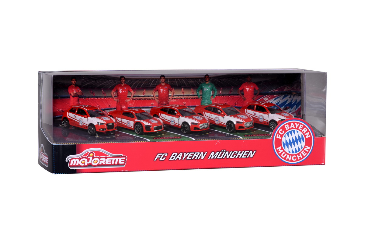 Set 5 masini - Bayern Munchen | Majorette