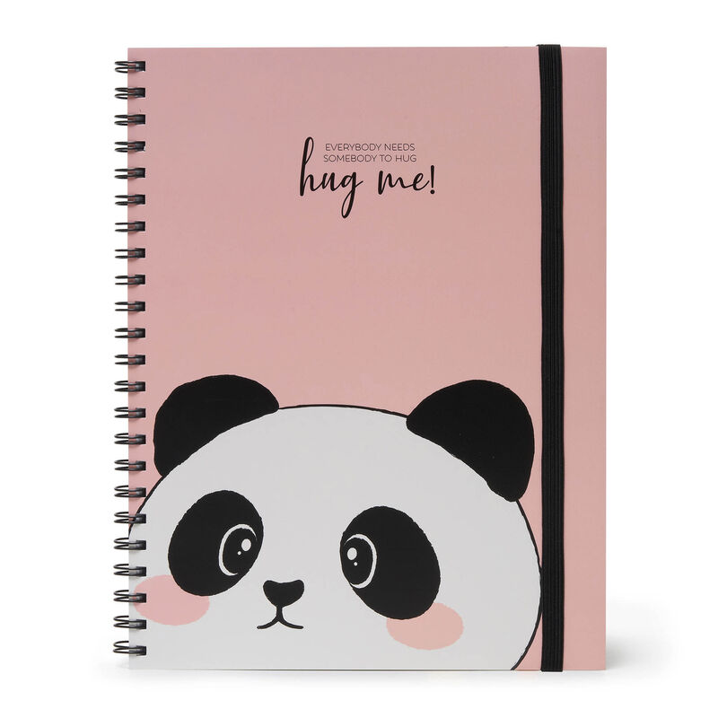 Carnet - Trio with Spiral - Panda | Legami - 3 | YEO