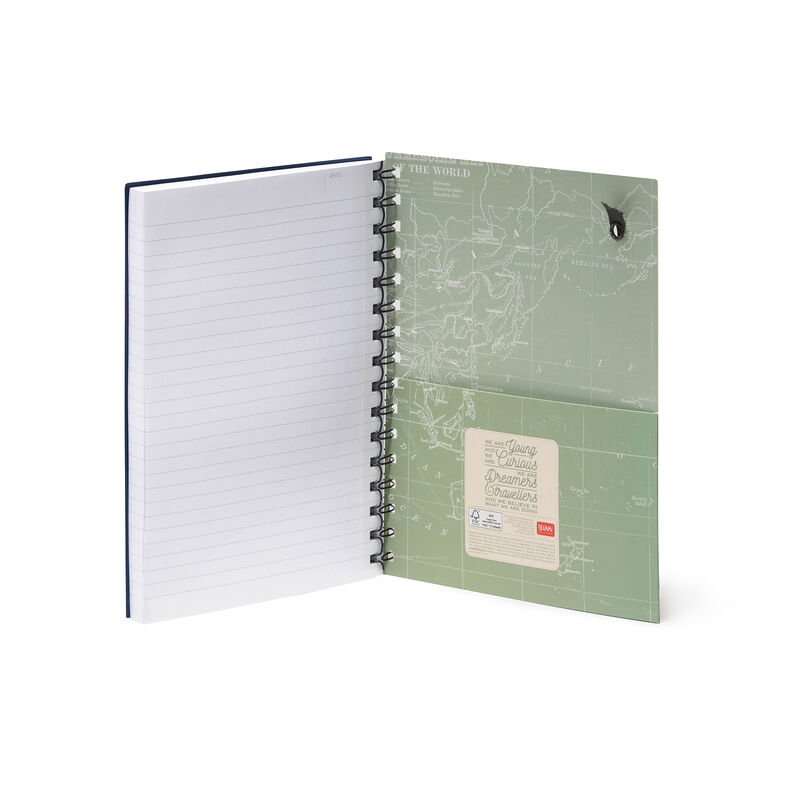 Carnet - Spiral Bound Large - Travel | Legami - 1 | YEO