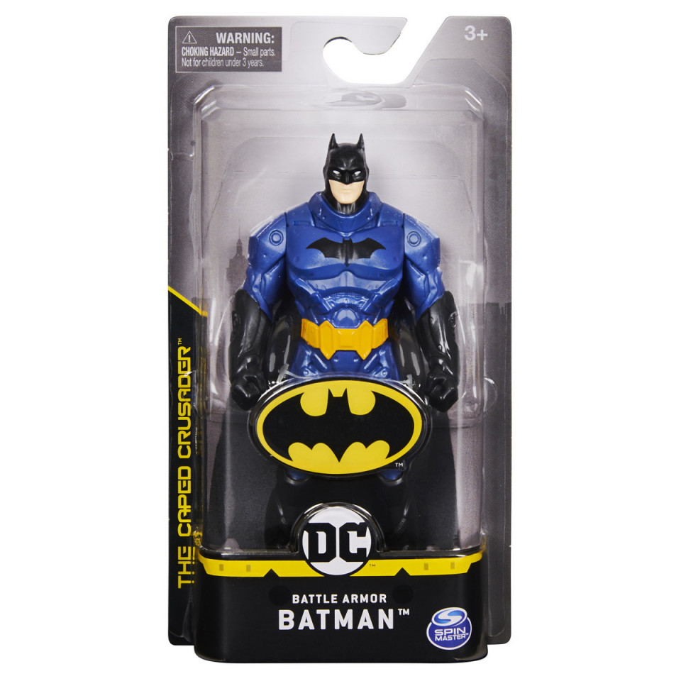 Figurina - DC Batman - Battle Armor, 15 cm | Spin Master