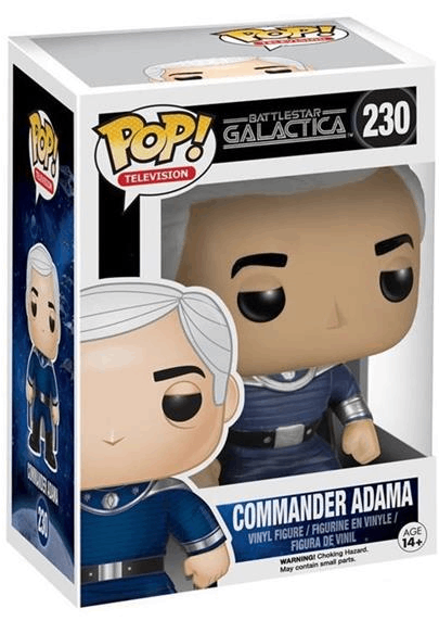 Figurina - Battlestar Galactica - Commander Adama | Funko