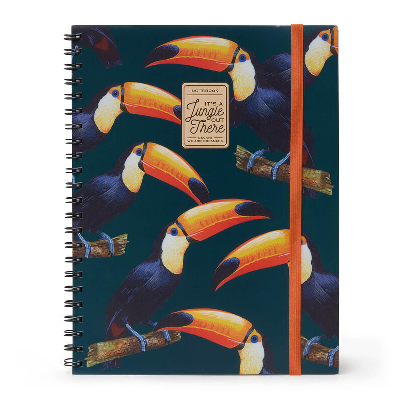 Carnet - Trio with Spiral - Toucans | Legami - 3 | YEO