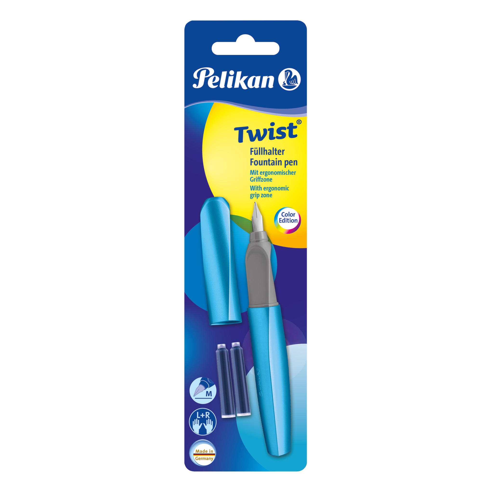 Stilou -Twist frosted blue, blister - Pelikan | Pelikan - 1 | YEO