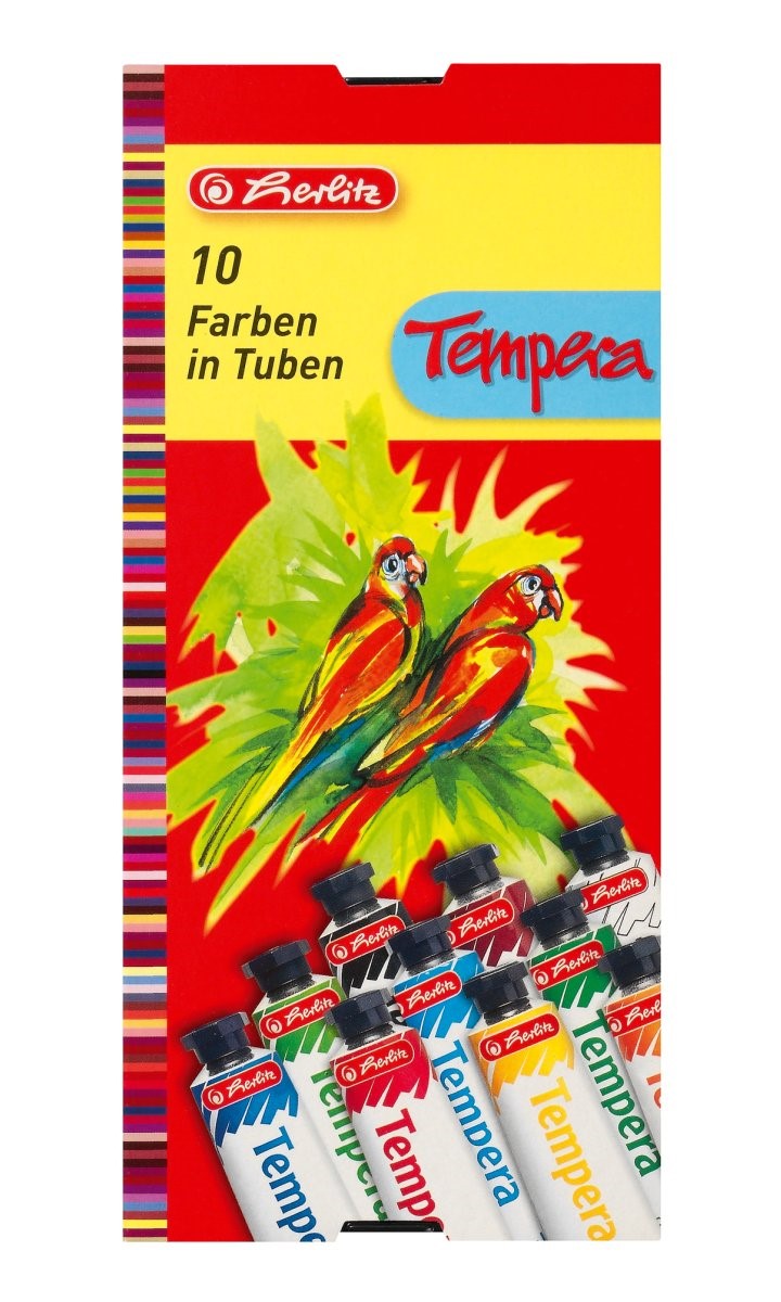 Set 10 culori tempera - Herlitz | Herlitz