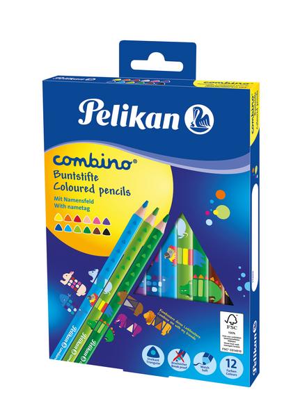 Set 12 creioane - Combino | Pelikan