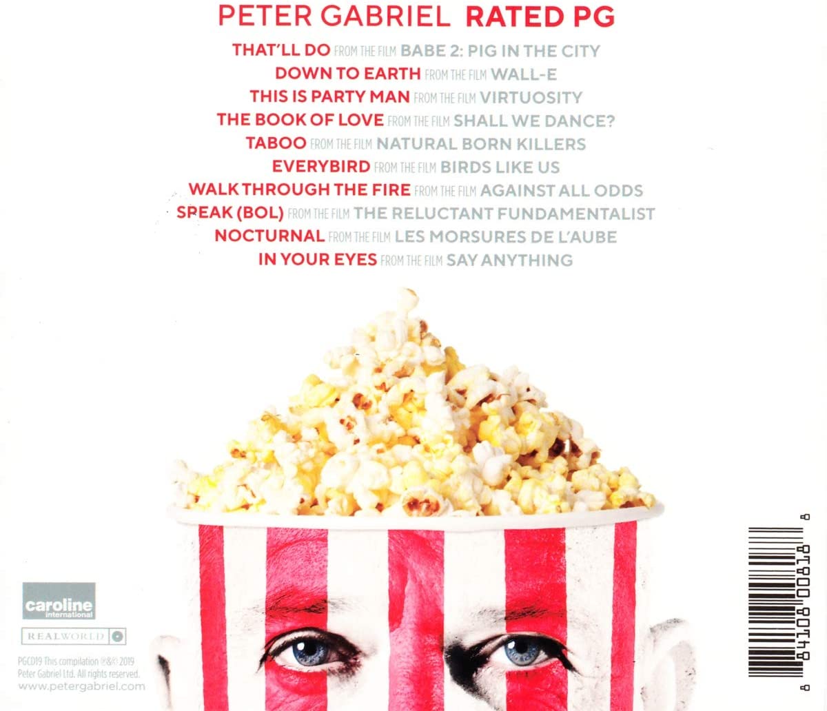 Rated PG | Peter Gabriel - 1 | YEO