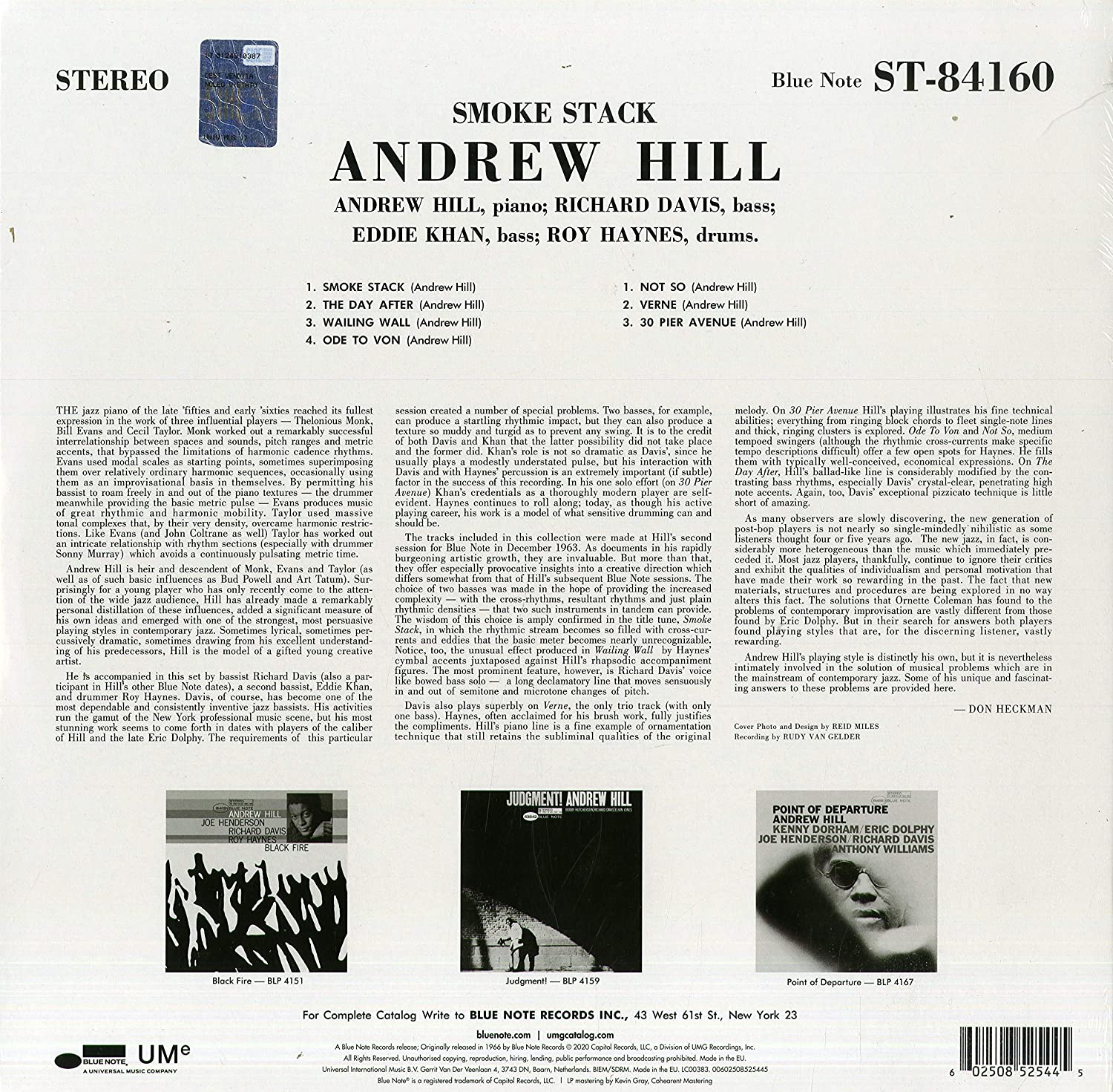 Smoke Stack - Vinyl | Andrew Hill