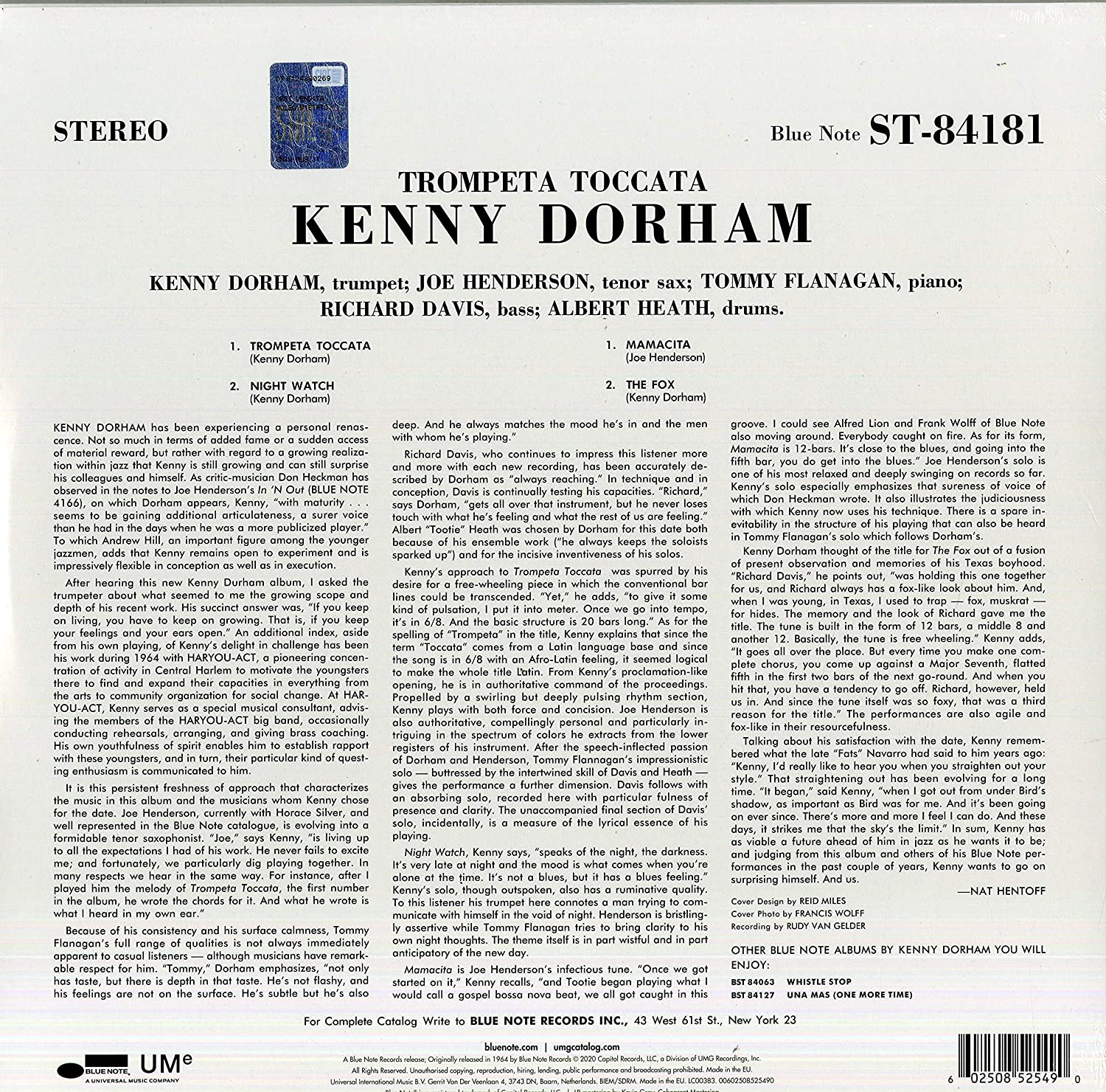 Trompeta Toccata - Vinyl | Kenny Dorham