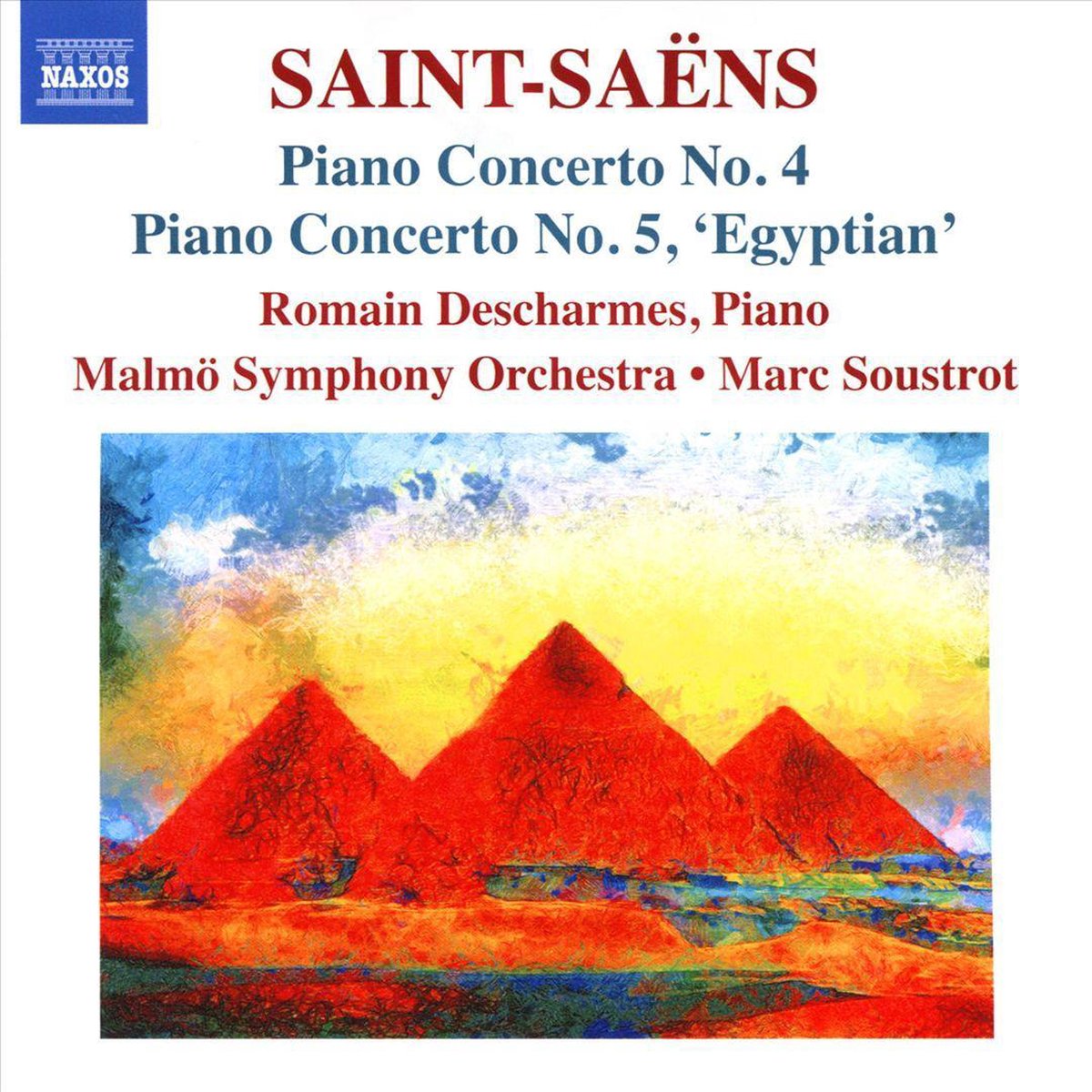 Saint-Saens: Piano Concertos Nos. 4 and 5 ”Egyptian” | Camille Saint-Saens
