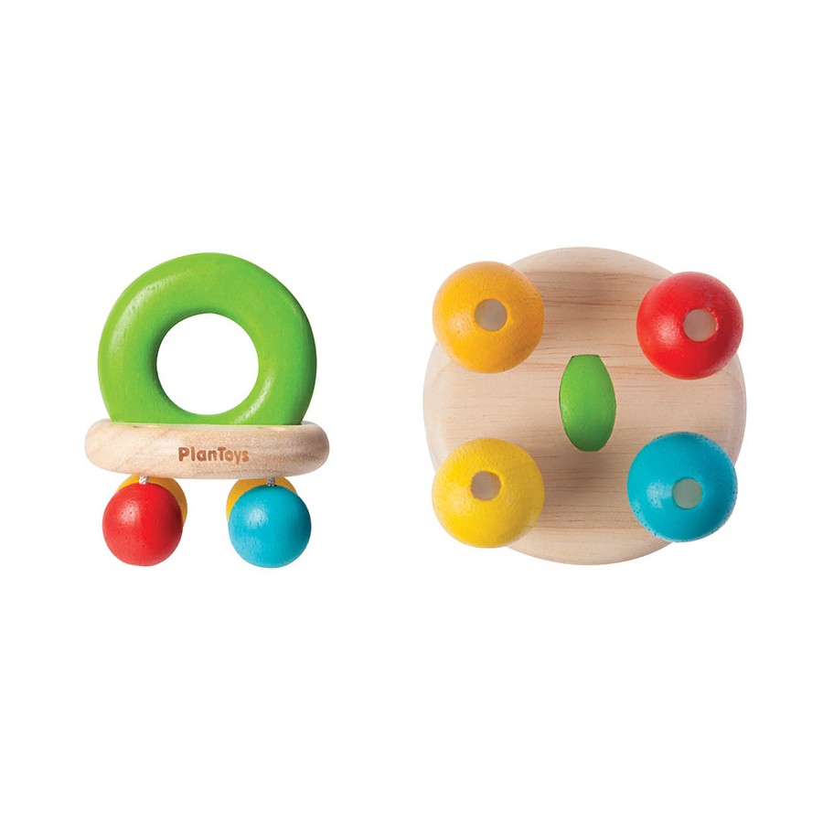 Jucarie din lemn - Bell Rattle | Plan Toys - 3 | YEO