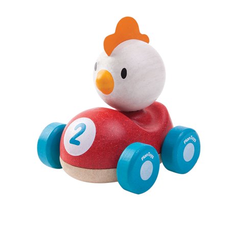 Jucarie din lemn - Chicken Racer | Plan Toys - 2 | YEO