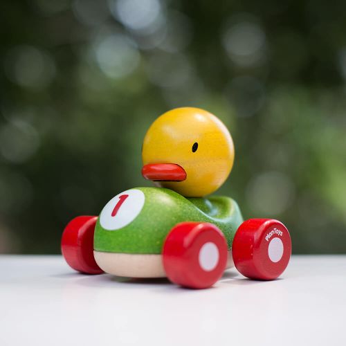 Jucarie din lemn - Duck Racer | Plan Toys