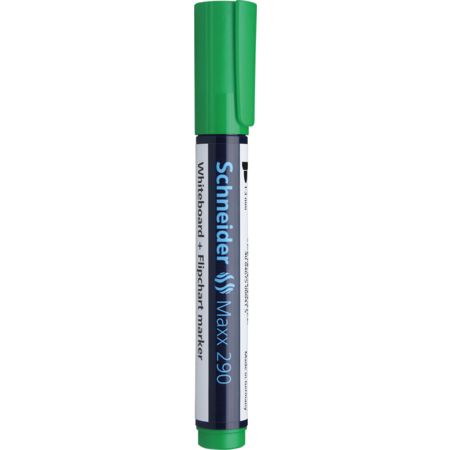 Marker pentru tabla magnetica - Maxx 290 - Verde, 2-3 mm | Schneider