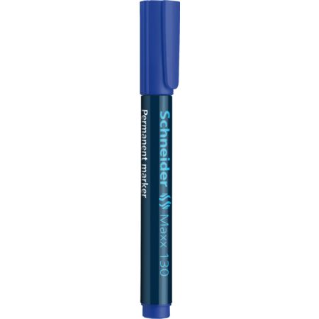 Marker permanent - Maxx 130 - Albastru, 1-3 mm | Schneider - 2 | YEO